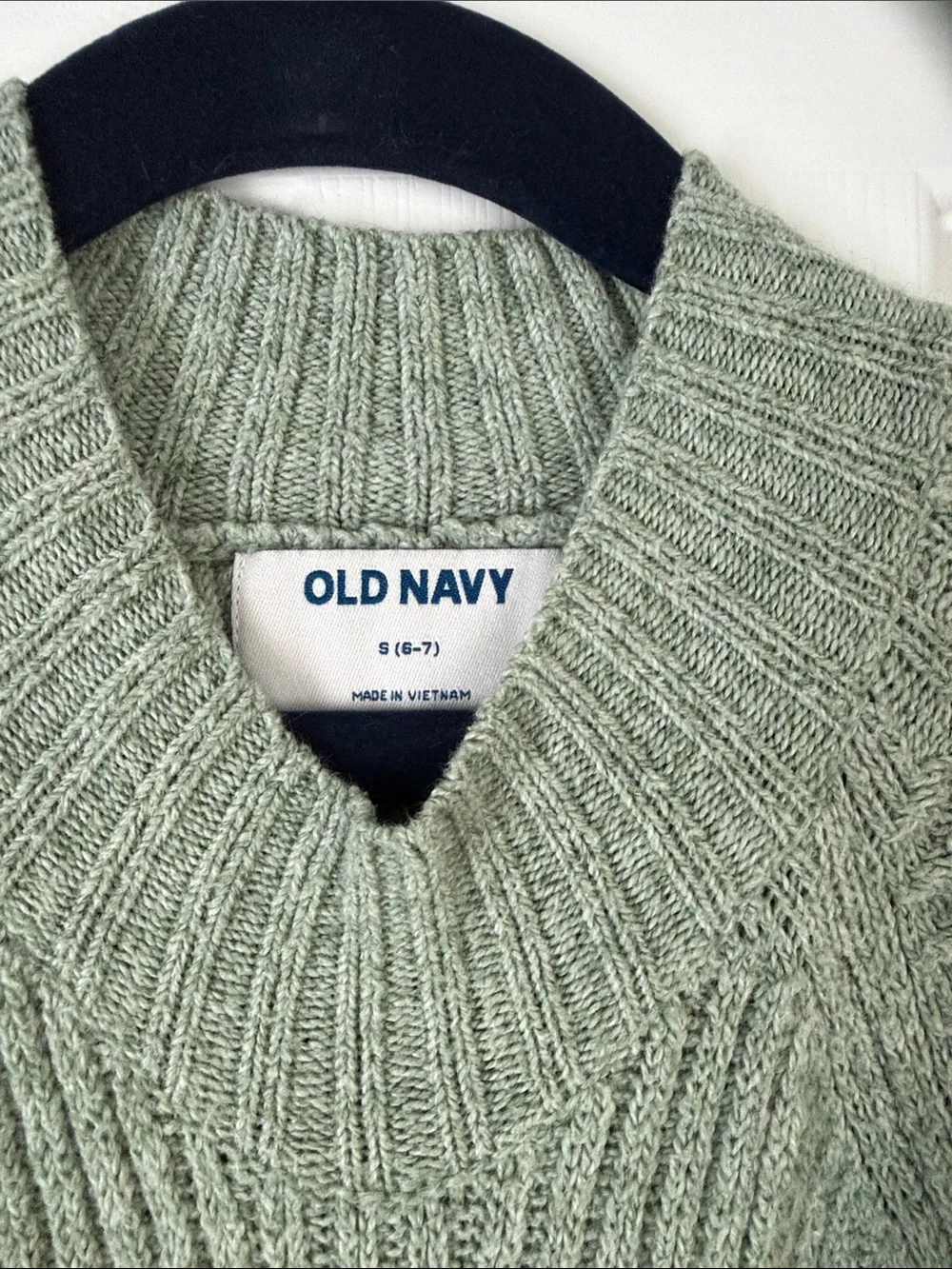 Old Navy Ribbed Mock-Neck Sweater in Sage